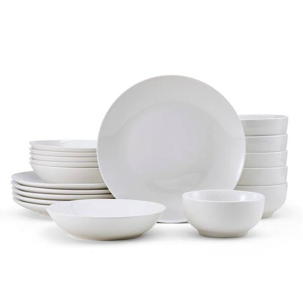 Studio Nova 18-Piece Alexis Porcelain Dinnerware Set