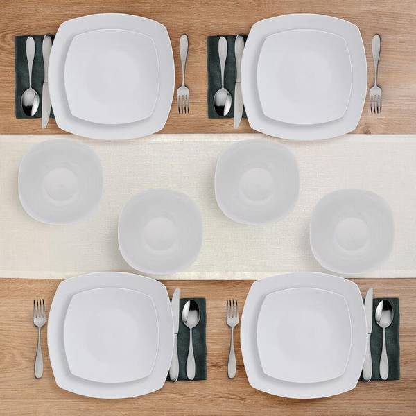 Studio Nova 12-Piece Tara Porcelain Dinnerware Set - 5296702