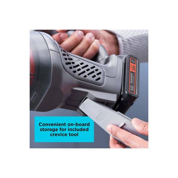 BLACK+DECKER Dustbuster 20V MAX POWERCONNECT Cordless Handheld Vacuum: Tool  Only (BCHV001B)