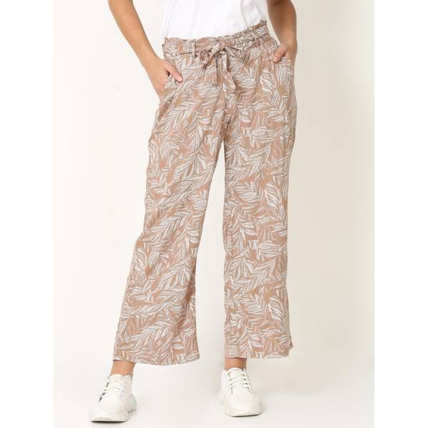 Dash Women's Plus Size Rayon Print Pull On Pants - DW3237-PT411-2X