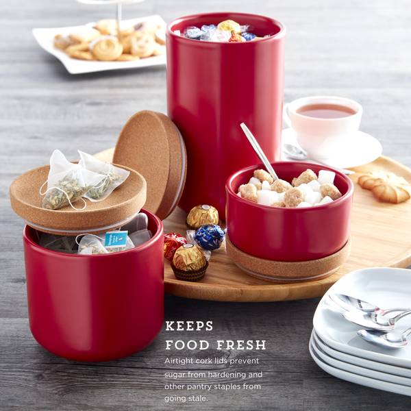 Kamenstein 3-Piece Ceramic Canister Set - 5297705 | Blain's Farm