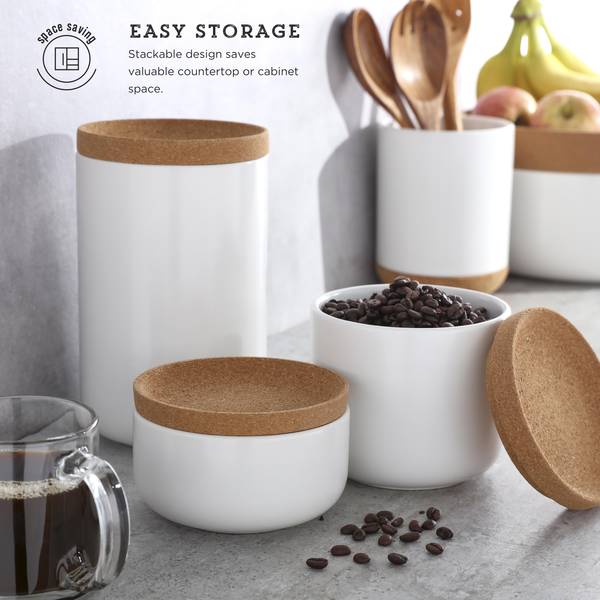 Kamenstein 3-Piece Ceramic Canister Set - 5292930 | Blain's Farm