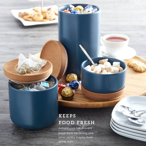 Kamenstein 3-Piece Ceramic Canister Set - 5297637 | Blain's Farm
