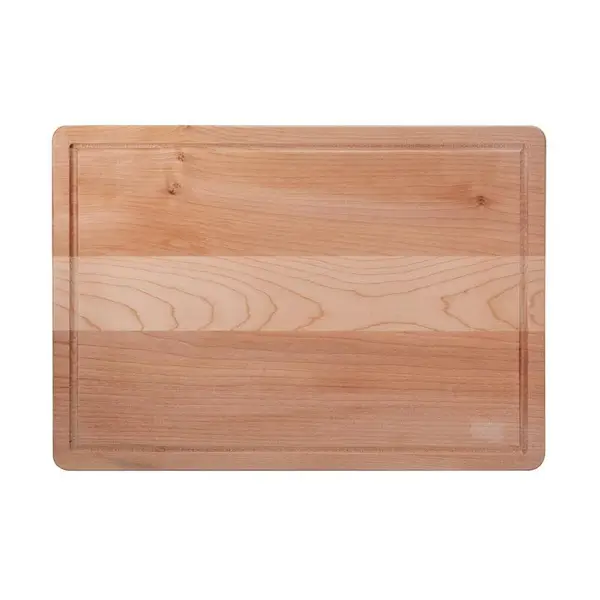 Farberware 12x18 Acacia Cutting Board with Teal Handles - Cutting Boards