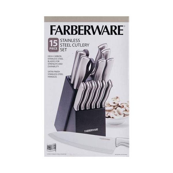 Farberware 12 pc. Stamped Stainless Steel Cutlery Set