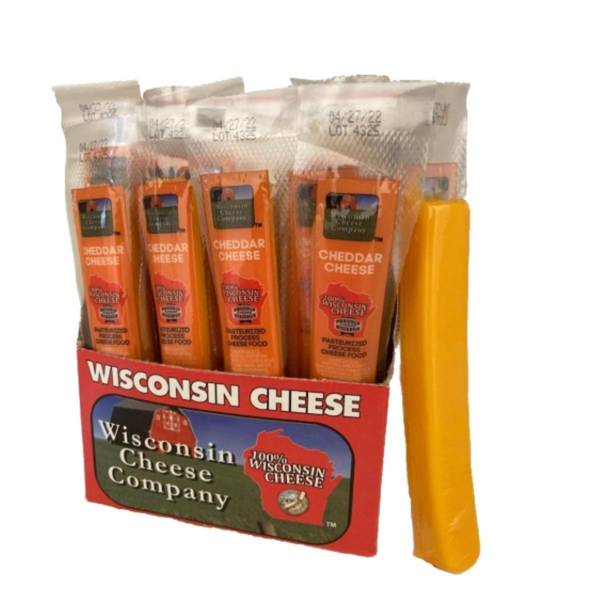 Wisconsin's Best 1 oz Processed Cheddar Cheese 22222CA Blain's Farm