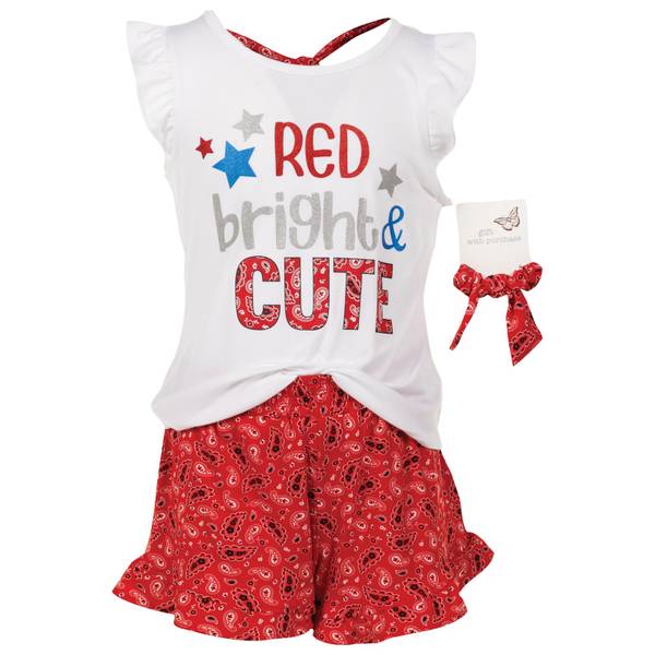 Chicago Cubs Girls Toddler Baby Flutter Dress Set