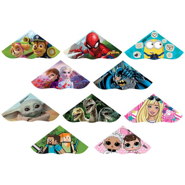 XKites Licensed Poly Delta Kites Assortment 80640M Blain's Farm