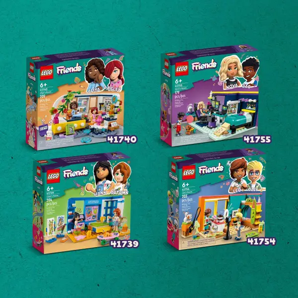 LEGO Friends Liann's Room 41739 Building Toy Set - 6425673