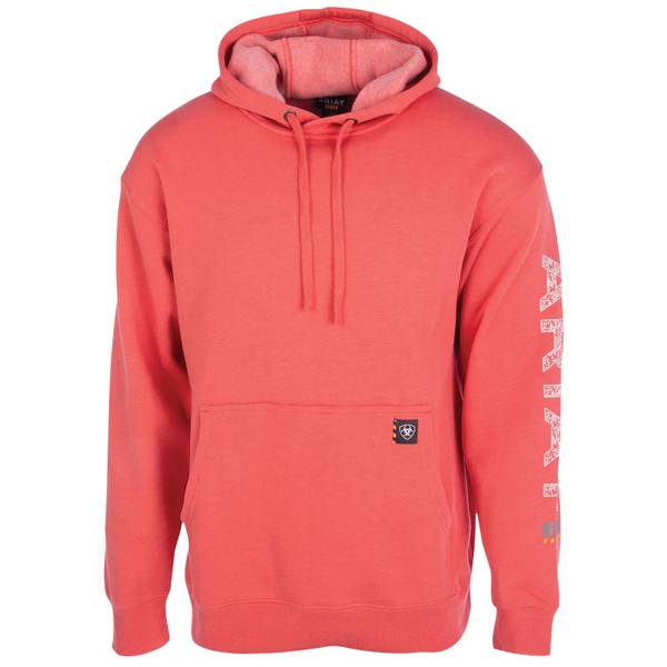 Milwaukee Men's Small Red Midweight Long-Sleeve Pullover Hoodie