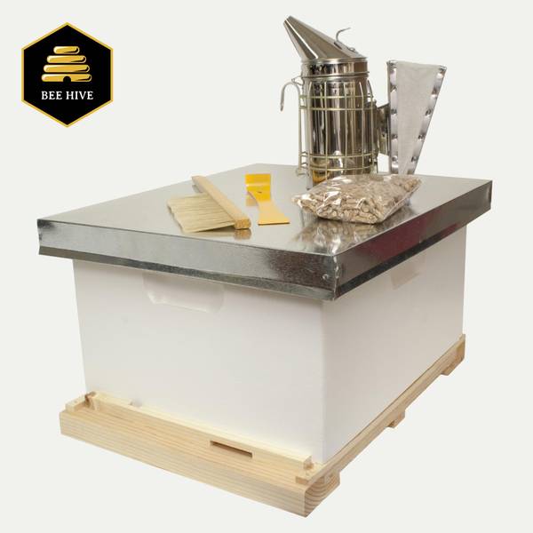 Harvest Lane Honey Beginner Beekeeping Kit with Accessories WWA104