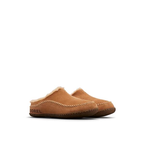 SOREL Falcon Ridge II Scuff Slipper in Camel Brown Curry at Nordstrom, Size 9