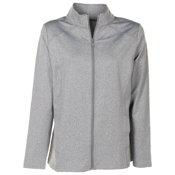CG | CG Women's Mock Neck Jacket, Medium Heather Grey, XL - ASPSM11304 ...