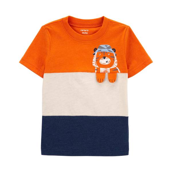 Carter's TB Colorblock Lion SS Tee Multi - 2O958810-2T | Blain's Farm ...