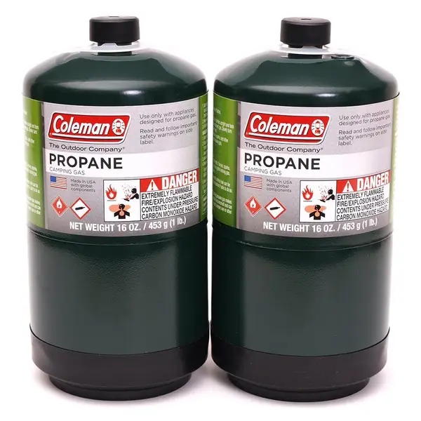 Coleman 2-Count 16 oz Propane Cylinder - 332423 | Blain's Farm & Fleet
