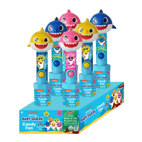 Baby Shark Candy Fan Assortment