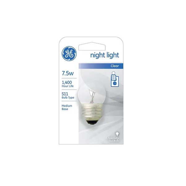 GE Appliances Light Bulb, 40 Watt, Medium Base, Clear Glass