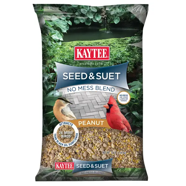 Kaytee Seed & Suet No Mess Peanut Blend, 10 lb - 100544662