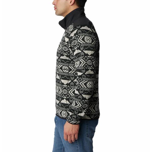 Men's Sweater Weather Printed Half Zip