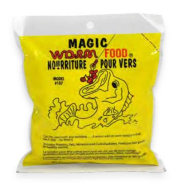 Magic Worm Food Fish Bait 12 oz Bag