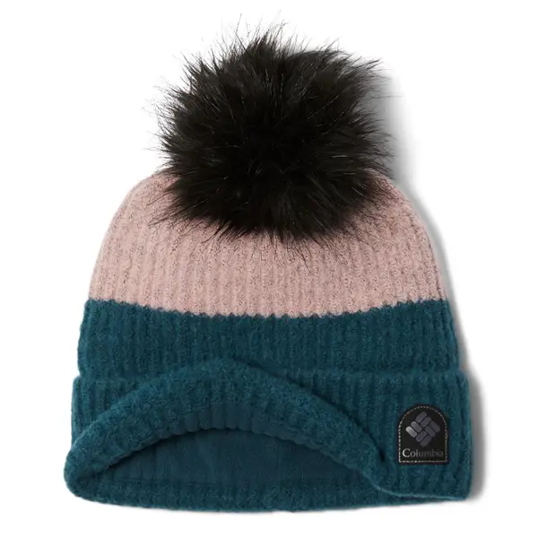 Columbia Women s Winter Blur Pom Beanie 1862101264 OS Blain s Farm Fleet