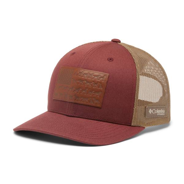 Columbia Men's PHG Leather Game Flag Snap Back Cap - 2010851682-OS