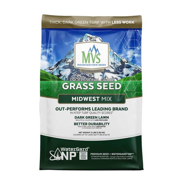 Mountain View Seeds 3 lb Midwest Lawn Seed 111990 Blain's Farm & Fleet