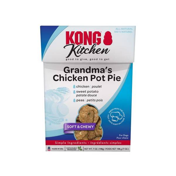 UPC 035585513003 product image for KONG 7 oz Kitchen Soft & Chewy Grandma's Chicken Pot Pie Treats | upcitemdb.com