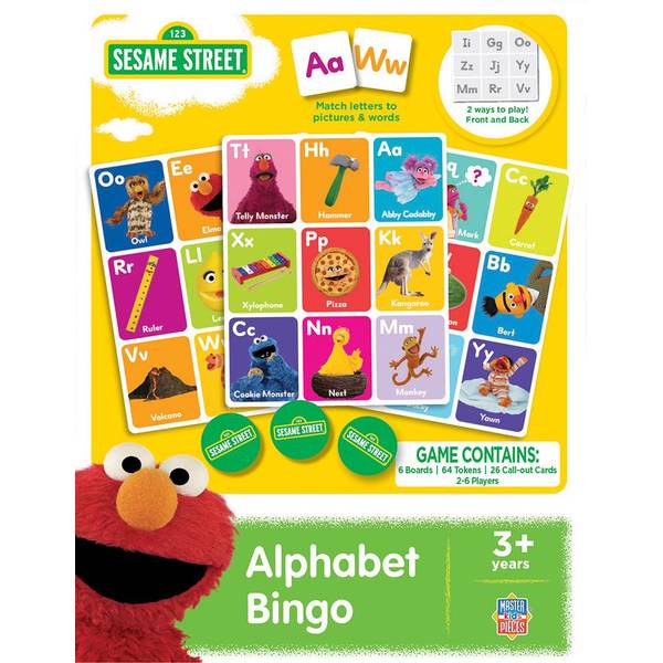 Photo of Sesame Street Alphabet Bingo