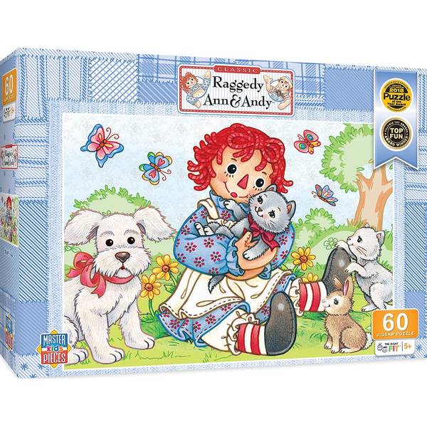 Photo of 60-Piece Raggedy Ann and Andy Best Friends Puzzle