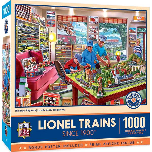 Photo of 1000-Piece Lionel The Boy's Playroom Puzzle