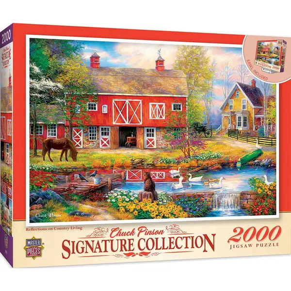 Masterpiece Puzzle 2000-Piece Signature Reflections on Country