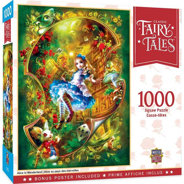 Photo of 1000-Piece FairyTales Alice in Wonderland Puzzle