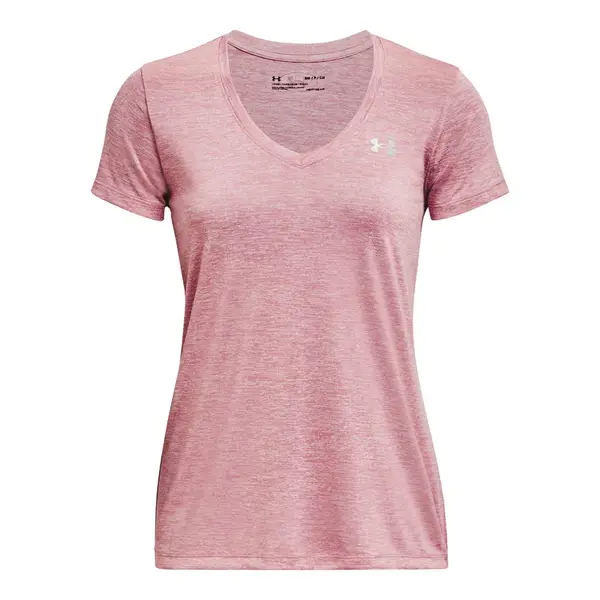 Women's Short Sleeve Tech V-Neck Twist Tee