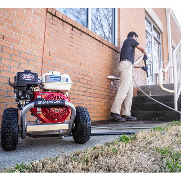 SIMPSON 3600 PSI 2.5 GPM HONDA GX200 AAA Triplex Plunger Pump Cold