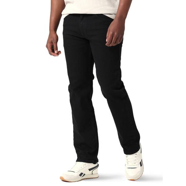 Lee Men's Legend Regular Fit Straight Leg Jeans, Black, 34x29 ...