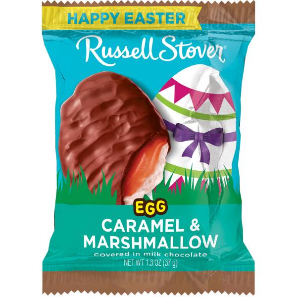 Photo of 1.3 oz Caramel/Marshmallow Milk Chocolate Candy Easter Egg