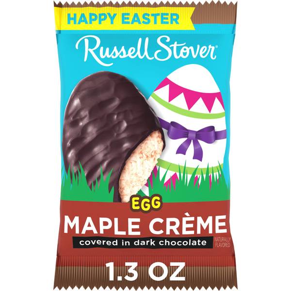 Photo of 1.3 oz Maple Creme Dark Chocolate Candy Easter Egg