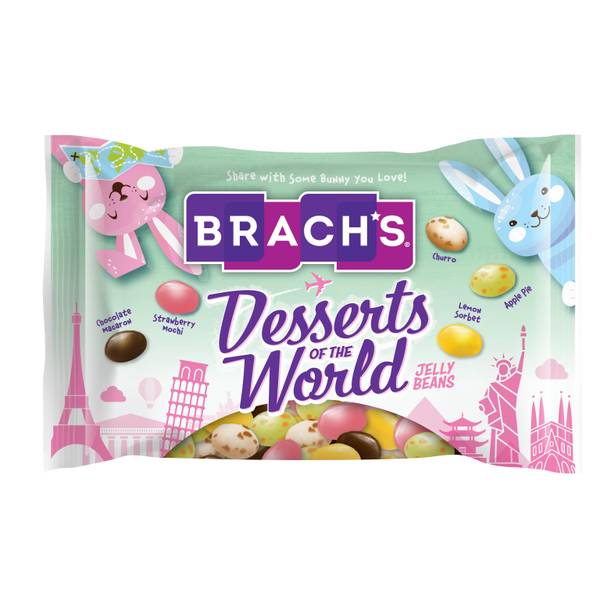 Brach's 10 oz Desserts of the World Tiny Jelly Beans 3260349 Blain