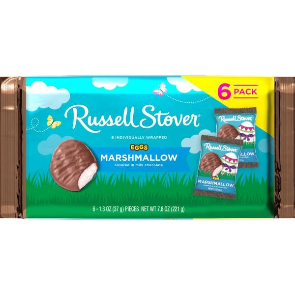 Photo of 7.8 oz Milk Chocolate Marshmallow Eggs, 6-Pack