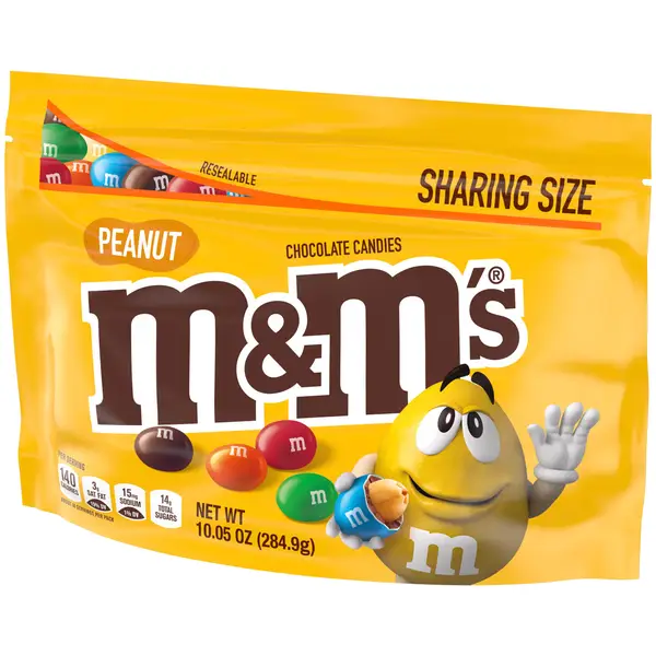 38 oz Party Size Peanut Chocolate Candies by M&M's at Fleet Farm