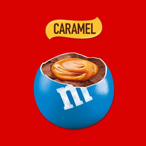 M&M's 17.24 oz Caramel Milk Chocolate Candy Family Size Bag