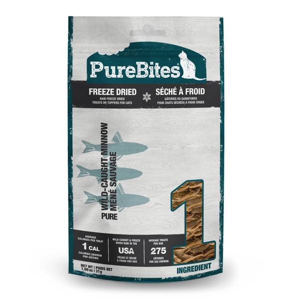 Photo of 1.09 oz Freeze Dried Minnow Cat Treats