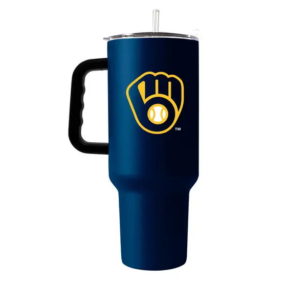 Logo Brands Milwaukee Brewers 14oz. Relief Mug