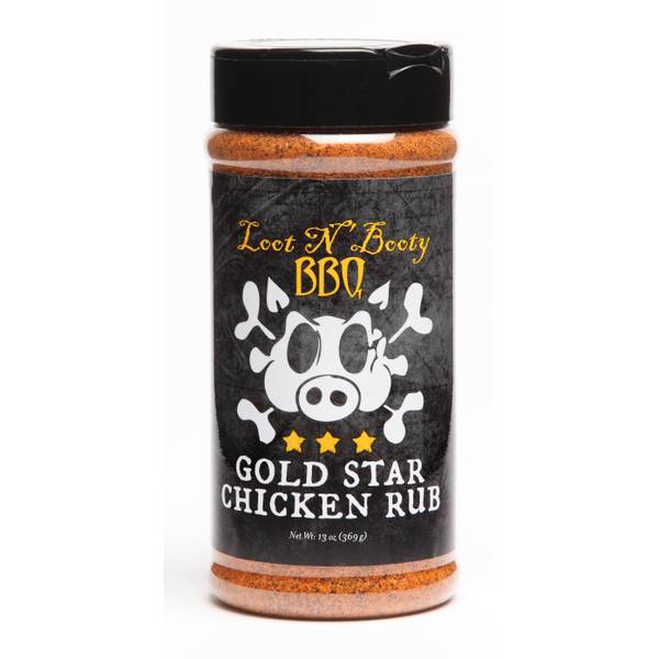 Three Little Pigs 13 oz Gold Star Chicken Rub - 717820 | Blain's Farm ...