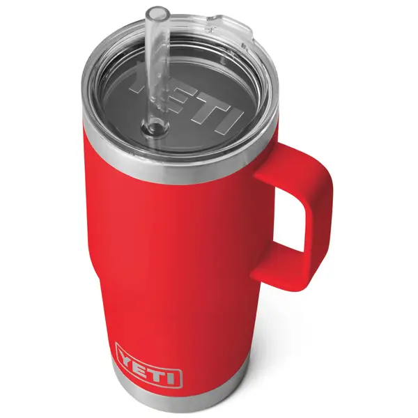 YETI Rambler 10 oz Stackable Lowball 2.0, Vacuum Insulated,  Stainless Steel with MagSlider Lid, Rescue Red: Tumblers & Water Glasses