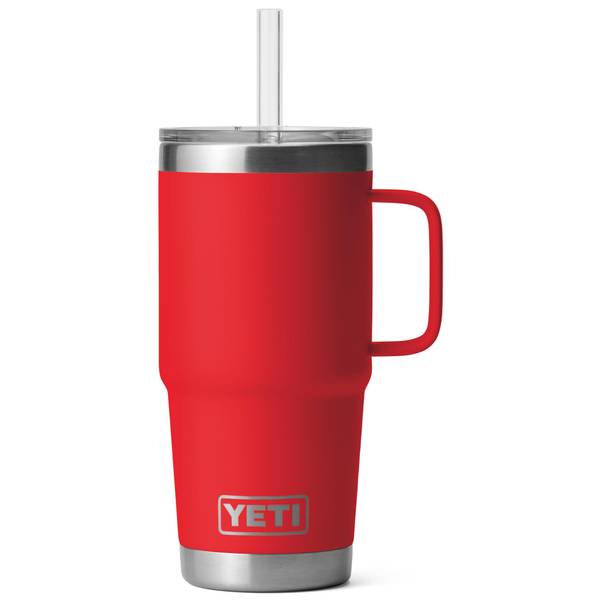 YETI Rambler 25 oz Straw Mug, Rescue Red - 21071501894