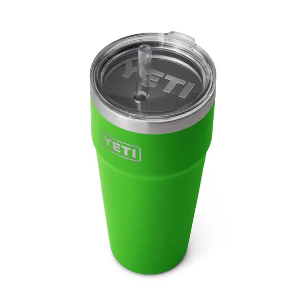 Yeti cup chartreuse 35 oz rambler mug with straw lid