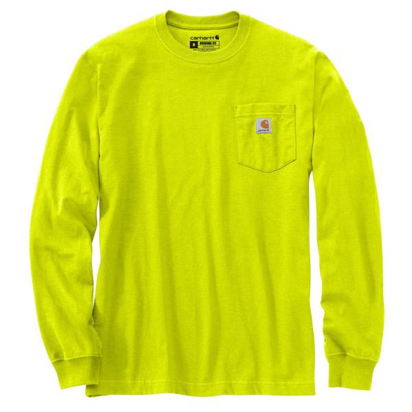 Carhartt, Men's Long Sleeve Workwear Pocket T Shirt, K126 - Wilco Farm  Stores