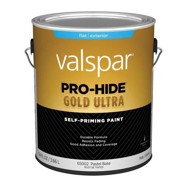 Photo of 1 Gallon Pastel Base Flat Pro-Hide Gold Ultra Exterior